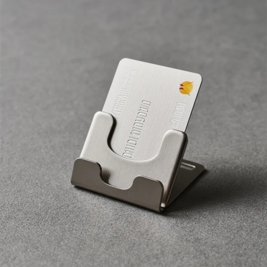 Stand Metal Card Holders